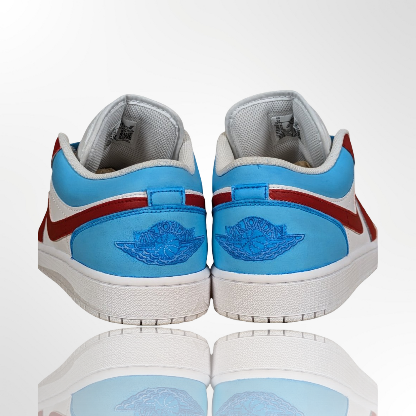 "Grateful Dead" Custom Shoes - Jordan 1 Low - FREE SHIPPING