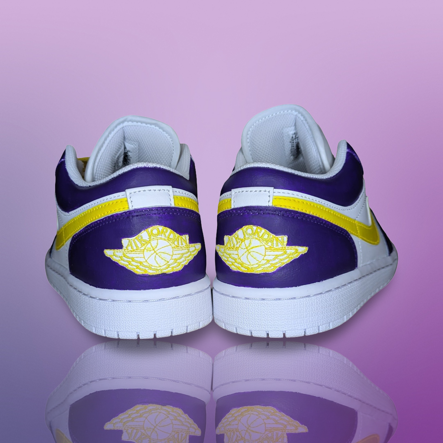 ‘Randy Miss Vikings’ Custom Shoes - Jordan 1 Low - FREE SHIPPING