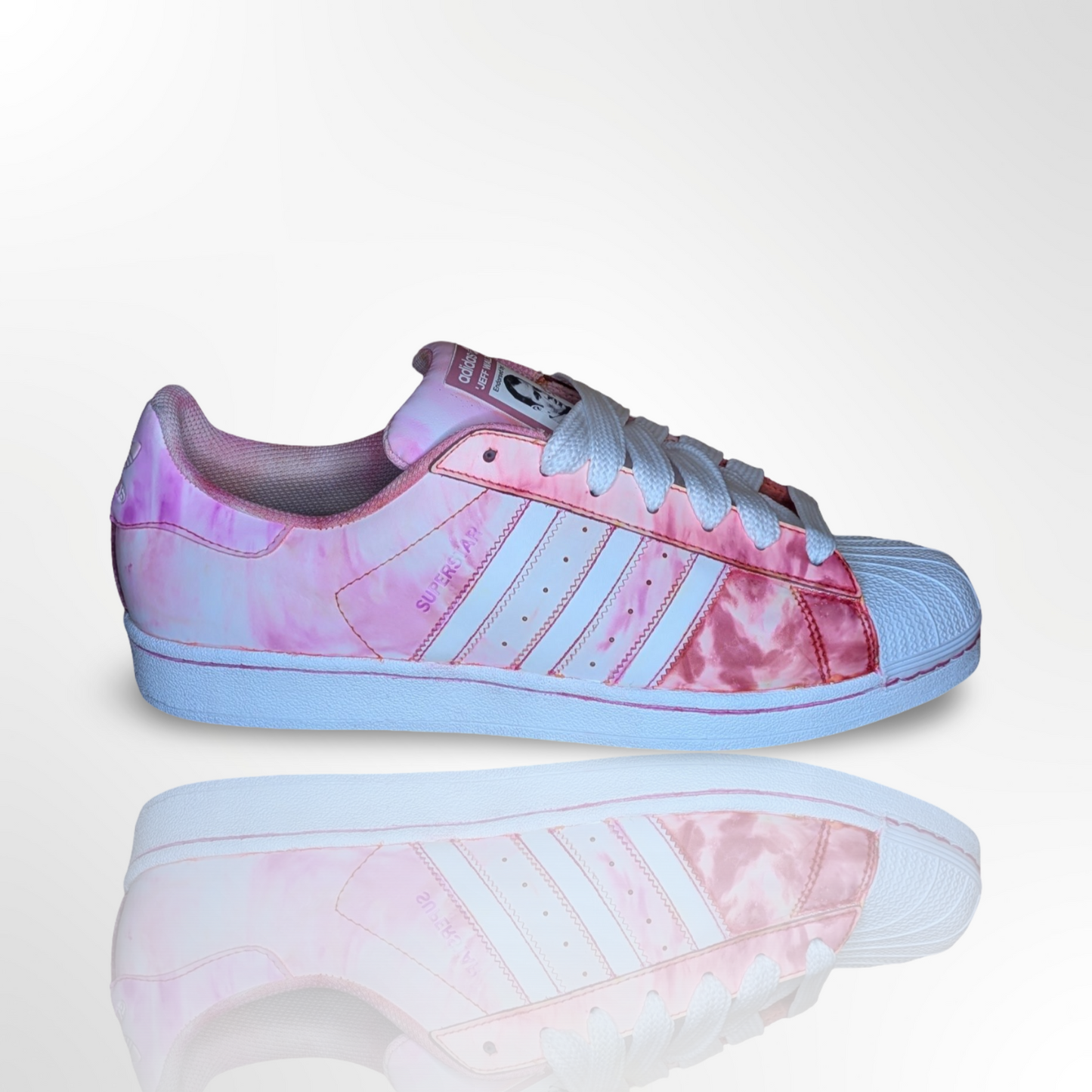 UofL University of Louisville Marbled Custom Shoes - Adidas Superstar - FREE SHIPPING