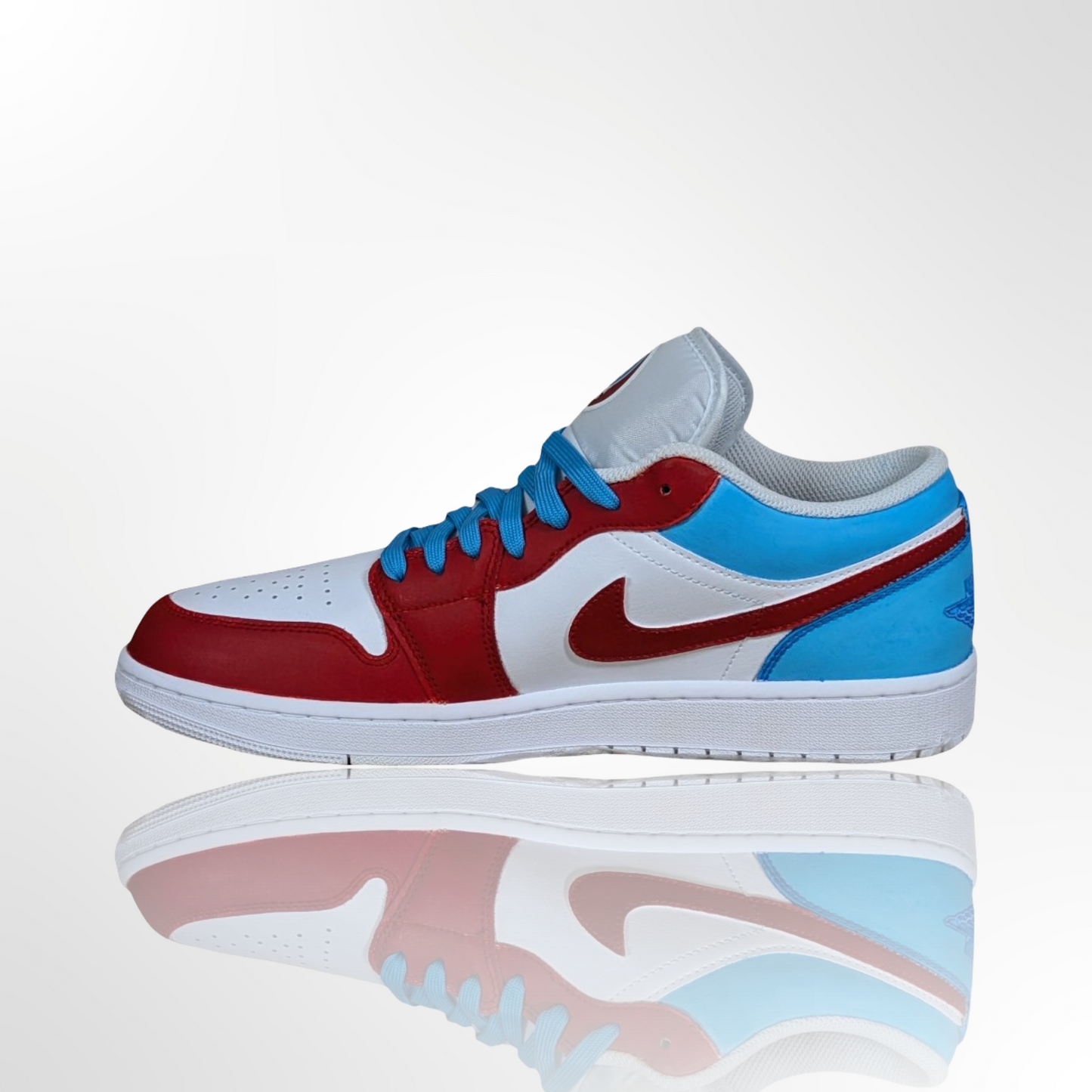 "Grateful Dead" Custom Shoes - Jordan 1 Low - FREE SHIPPING