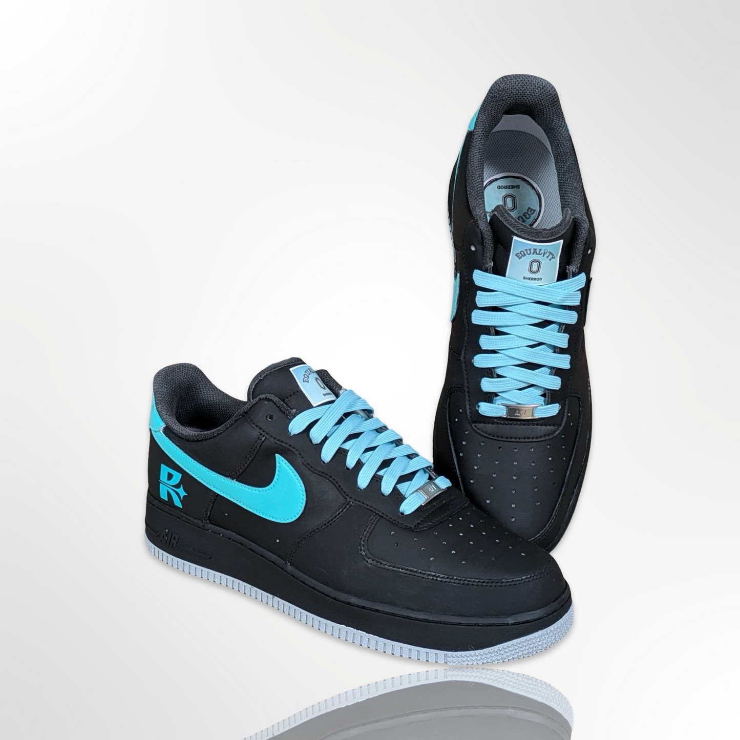 New York Liberty "Equality" Custom Shoes - Nike Air Force 1 Low - FREE SHIPPING