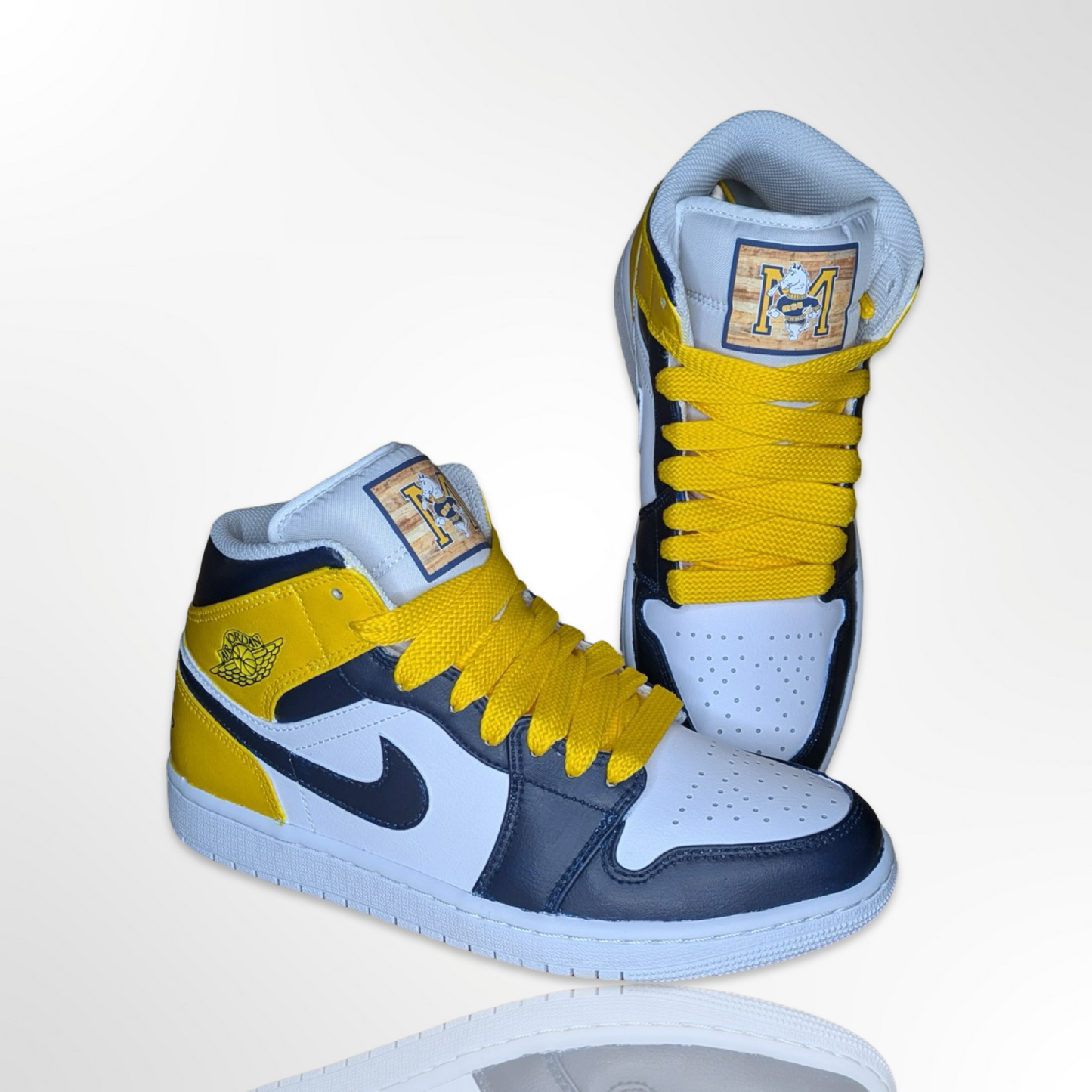 Murray State Custom Shoes - Jordan 1 Mid - FREE SHIPPING
