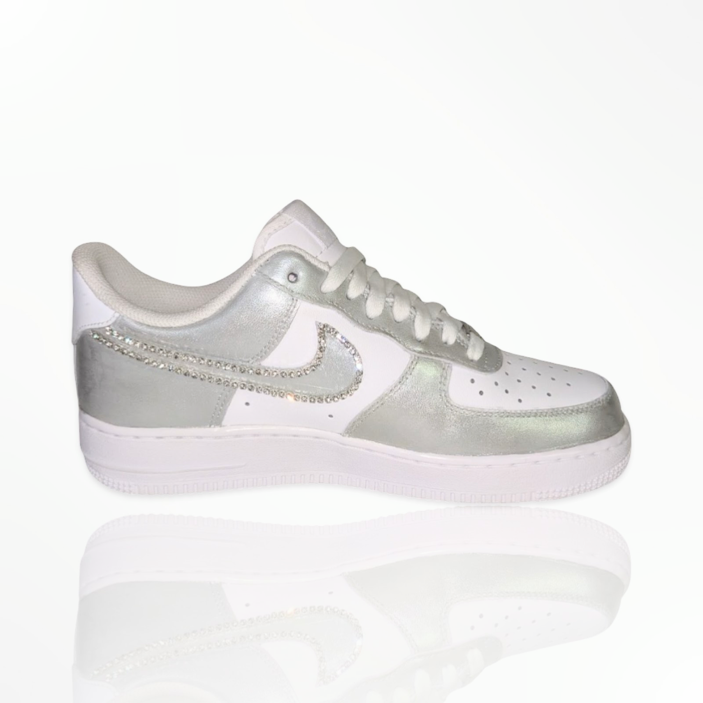 Pageant Glitter Custom Shoes - Nlke Air Force 1 Low - FREE SHIPPING