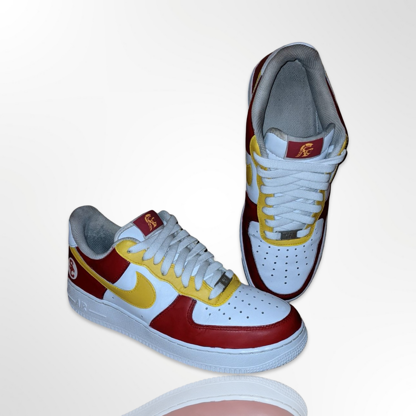 USC Custom Shoes - Nike Air Force 1 Low - FREE SHIPPING