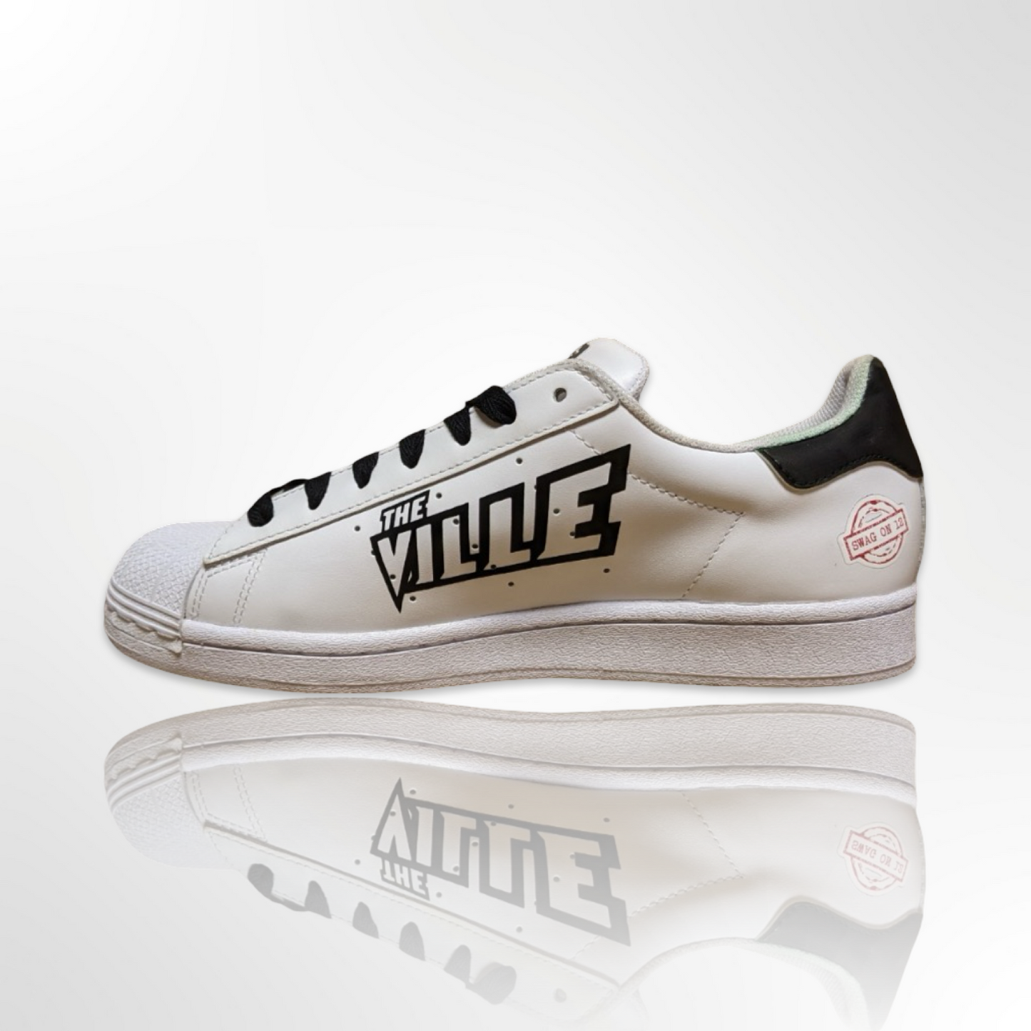UofL University of Louisville "The Ville" Custom Shoes - Adidas Superstar - FREE SHIPPING