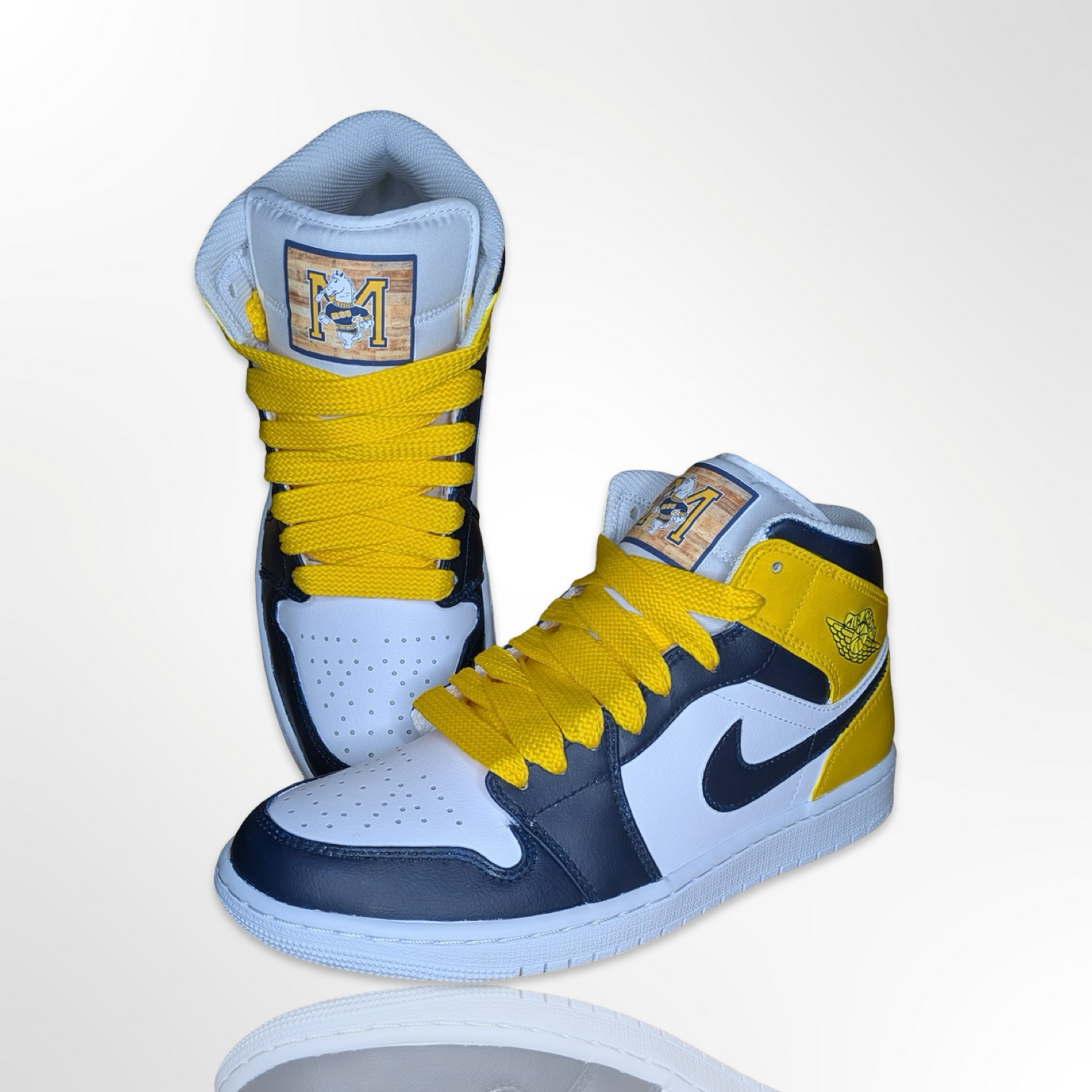 Murray State Custom Shoes - Jordan 1 Mid - FREE SHIPPING