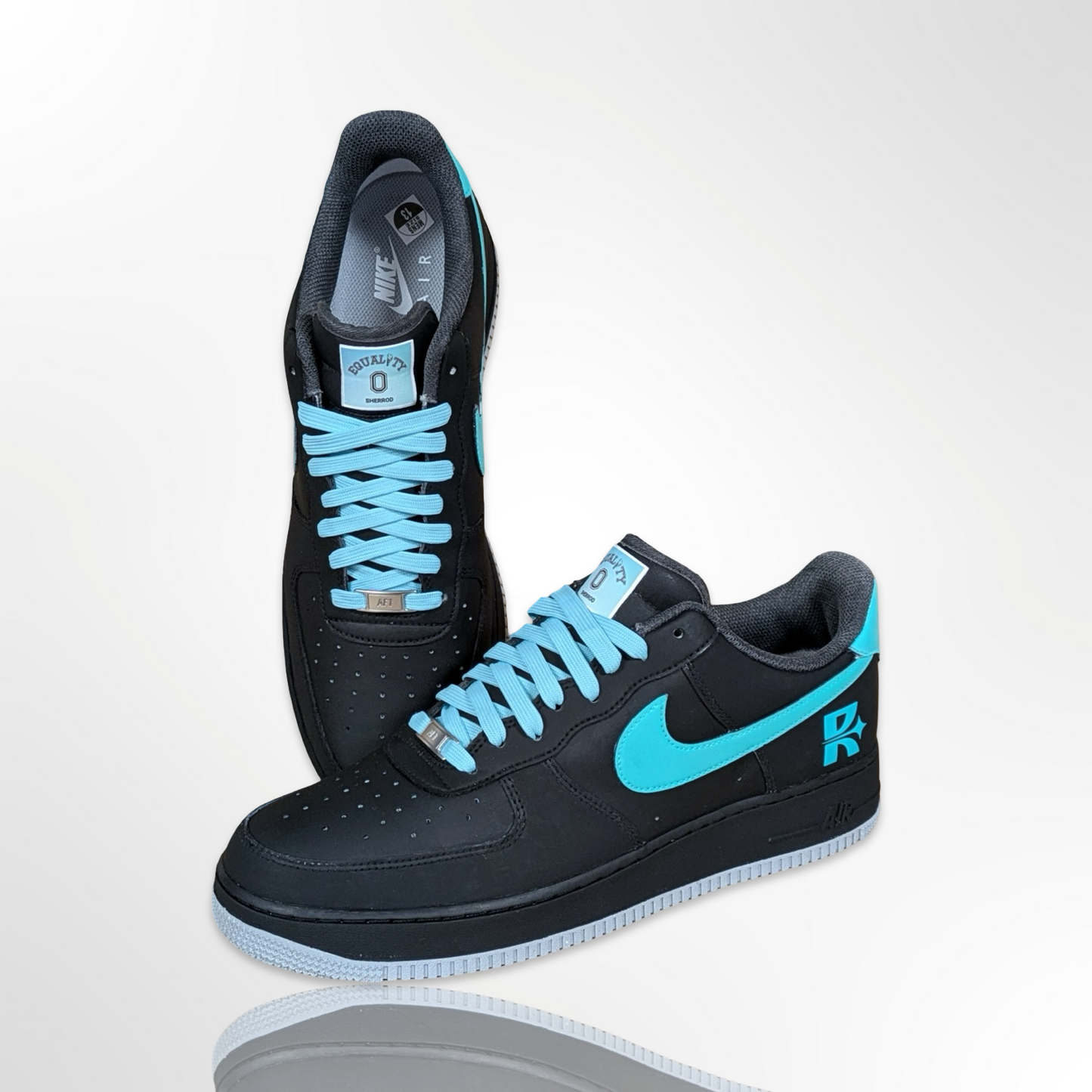 New York Liberty "Equality" Custom Shoes - Nike Air Force 1 Low - FREE SHIPPING