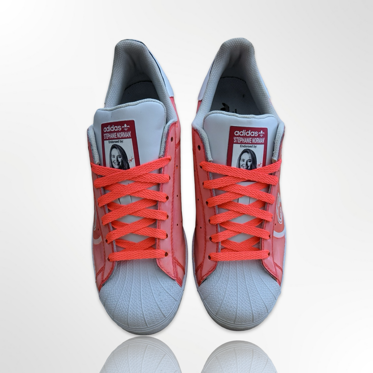 UofL University of Louisville "Pink Cardinal" Custom Shoes - Adidas Superstar - FREE SHIPPING