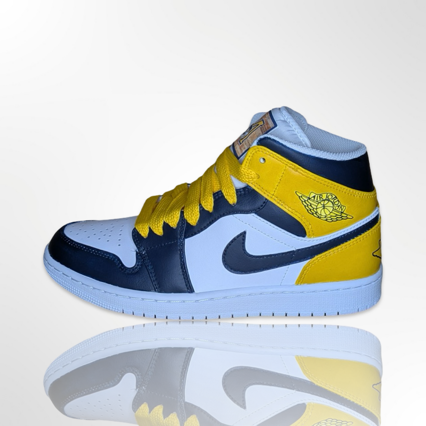 Murray State Custom Shoes - Jordan 1 Mid - FREE SHIPPING