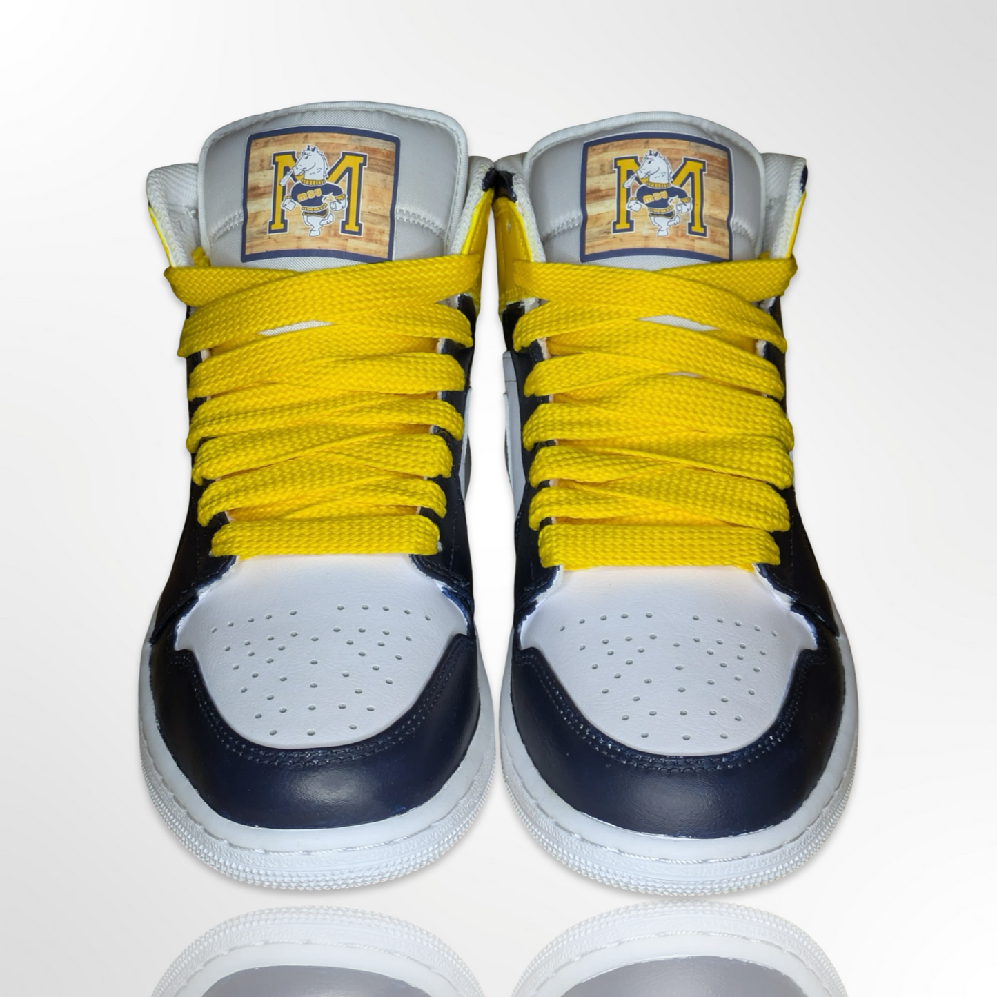 Murray State Custom Shoes - Jordan 1 Mid - FREE SHIPPING