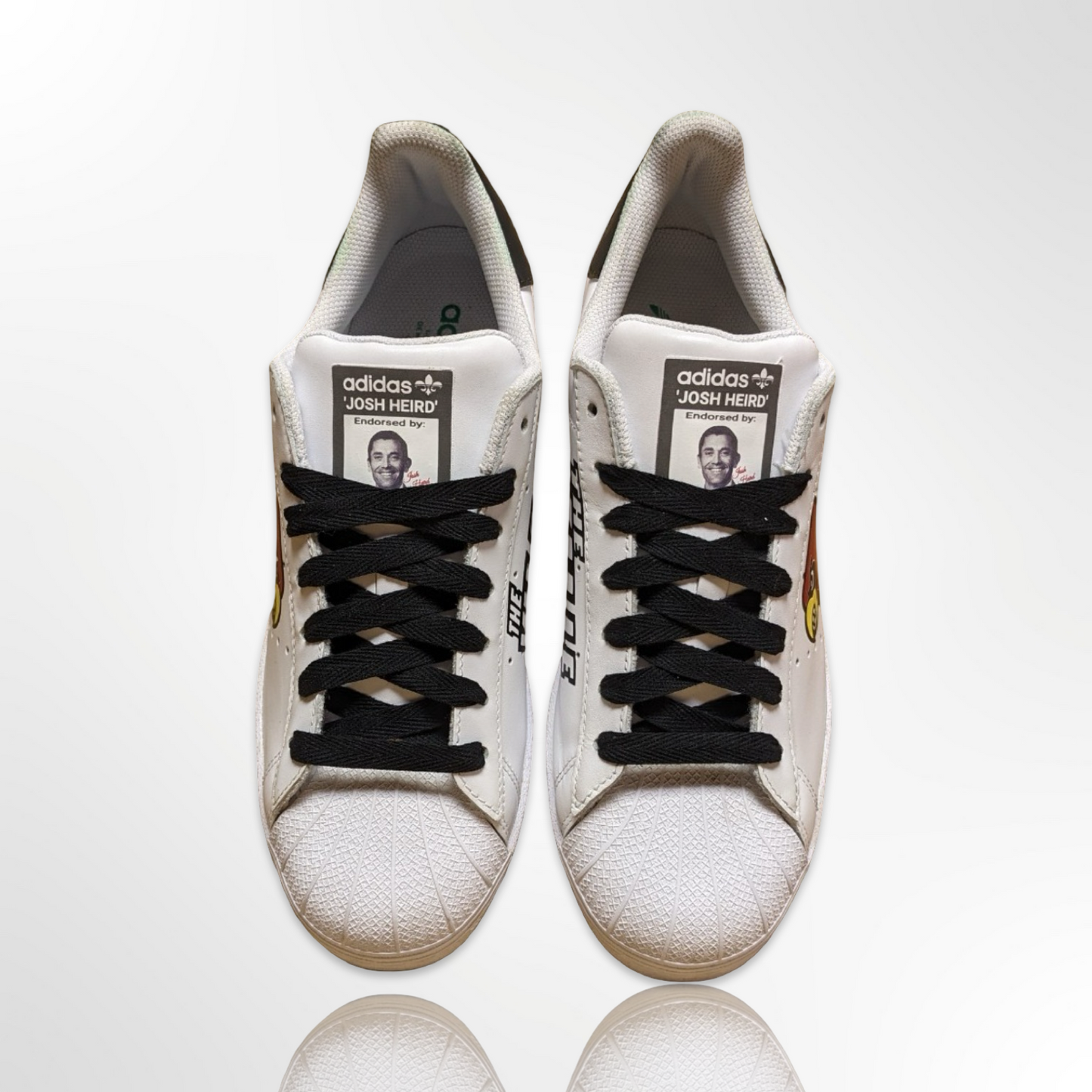 UofL University of Louisville "The Ville" Custom Shoes - Adidas Superstar - FREE SHIPPING
