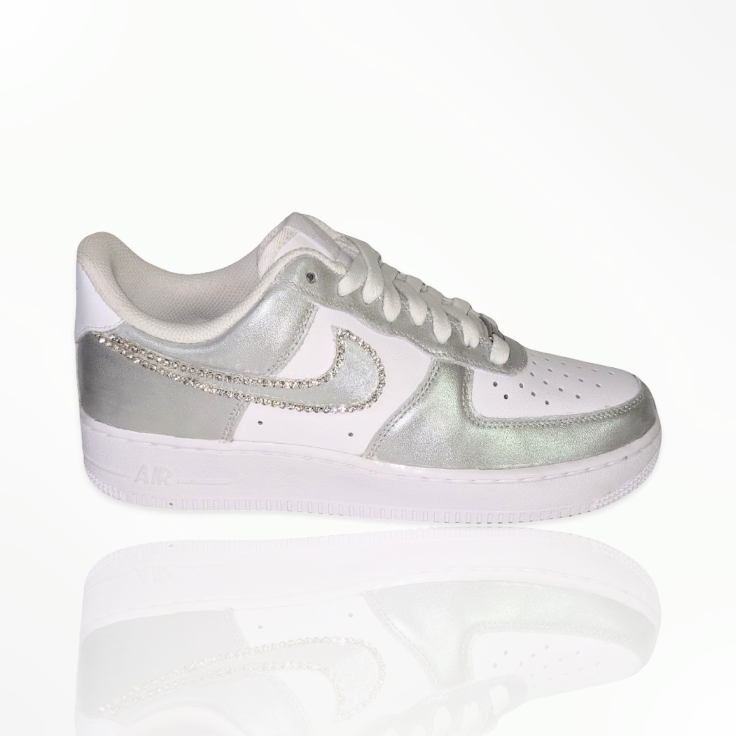 Pageant Glitter Custom Shoes - Nlke Air Force 1 Low - FREE SHIPPING