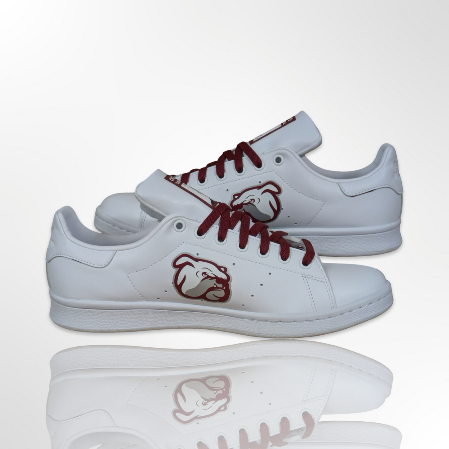 Mississippi State Custom Shoes - Adidas Stan Smith - FREE SHIPPING