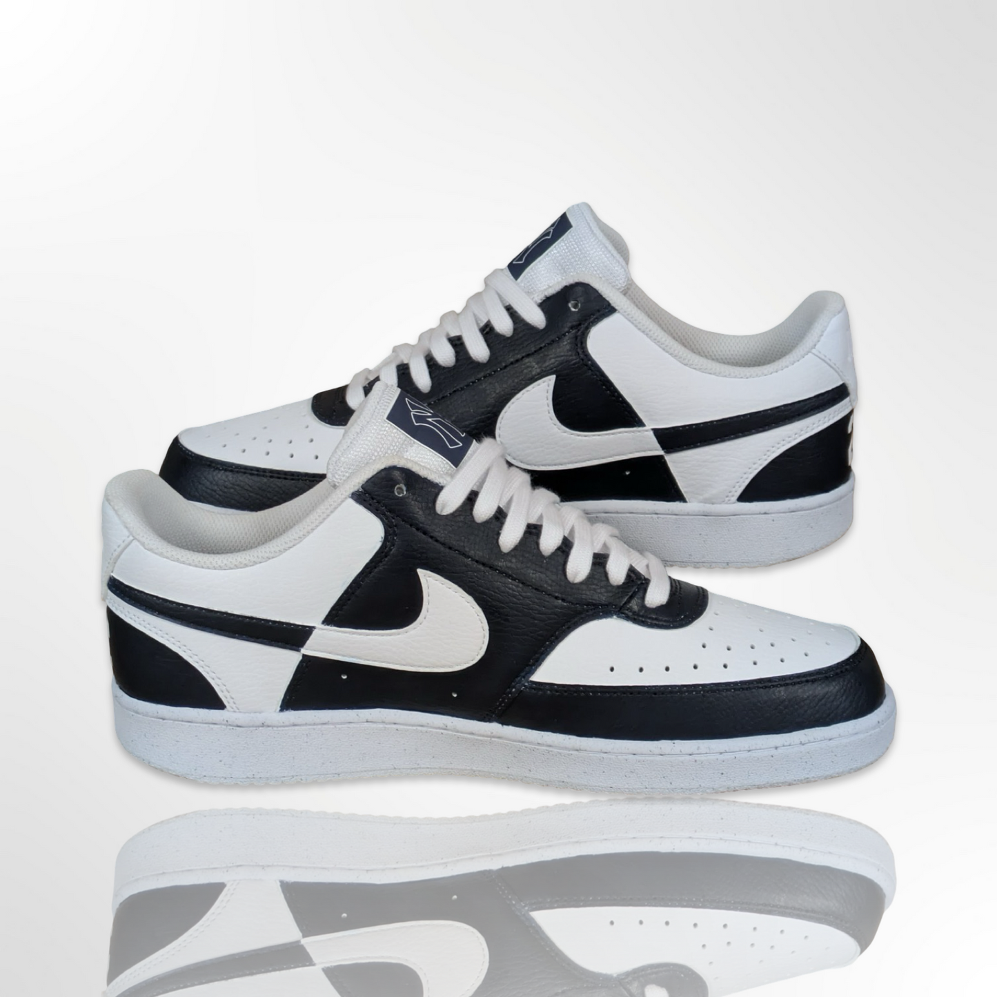 "New York Yankee" Custom Shoes - Nike Court Vision - FREE SHIPPING