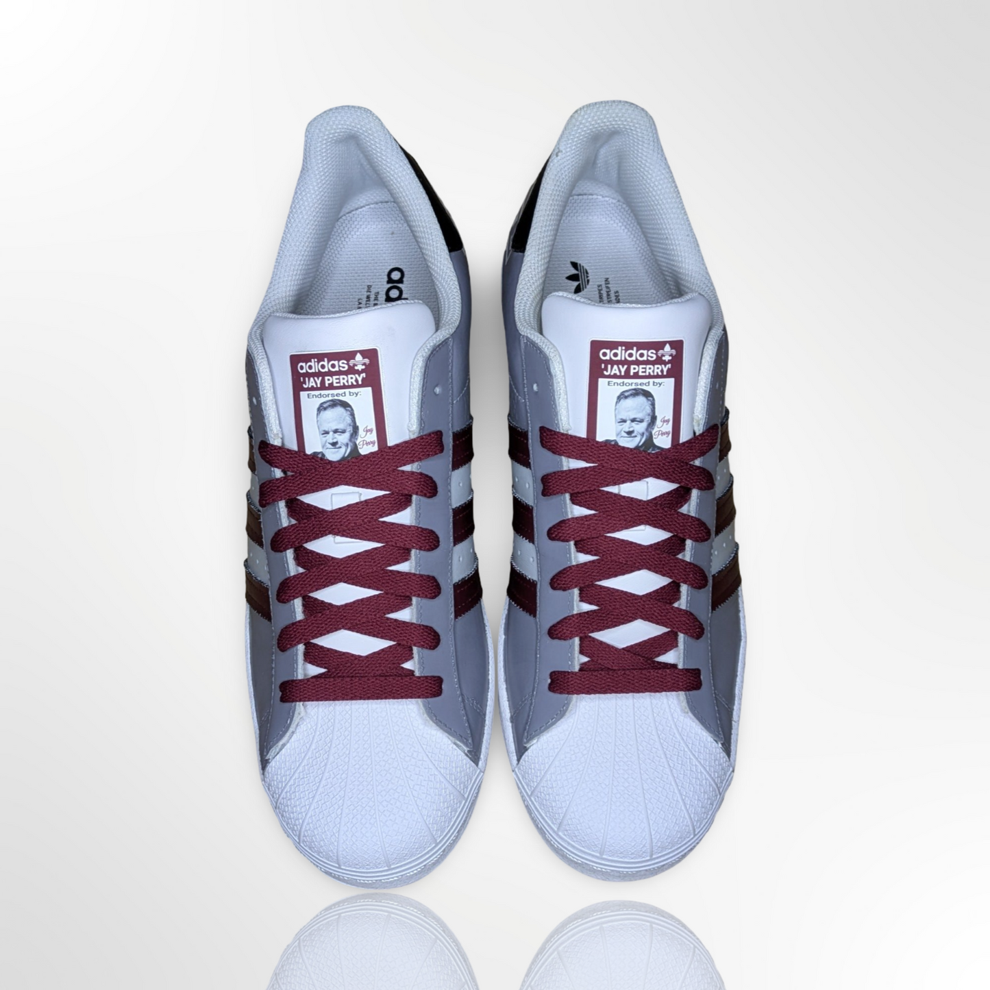 ‘Hail State’ Custom Shoes - Adidas Superstar - FREE SHIPPING