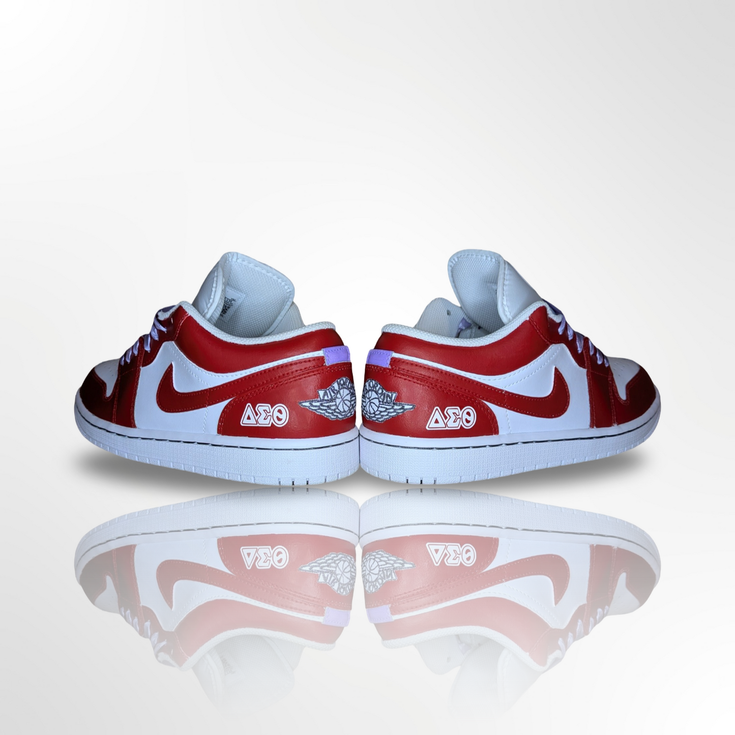 ‘Delta Sigma Theta’ Custom Shoes - Jordan 1 Low - FREE SHIPPING