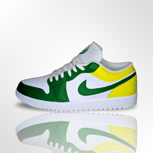 "Duck Around and Find Out" Custom Shoes - Jordan 1 Low - FREE SHIPPING