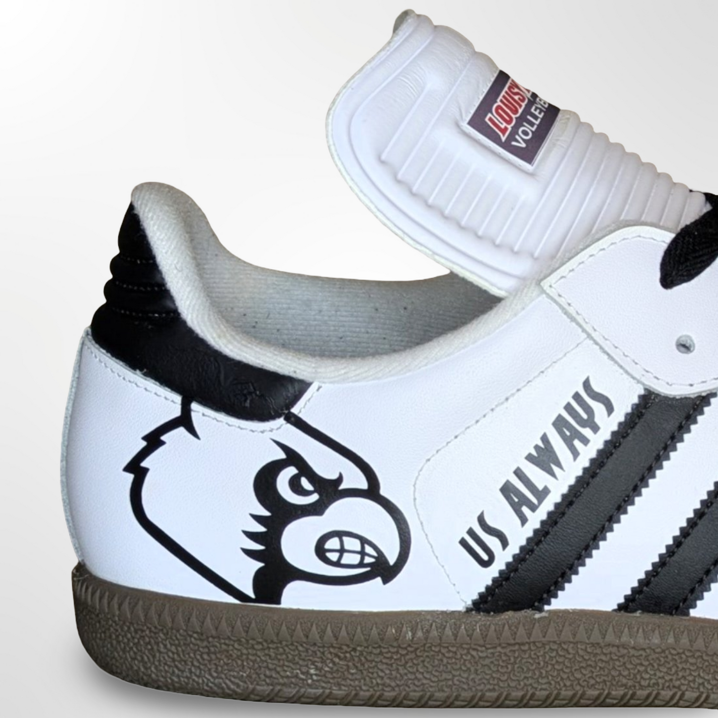 U of L Volleyball ‘Dan Meske 1’s’ Custom Shoes - Adidas Superstar - FREE SHIPPING