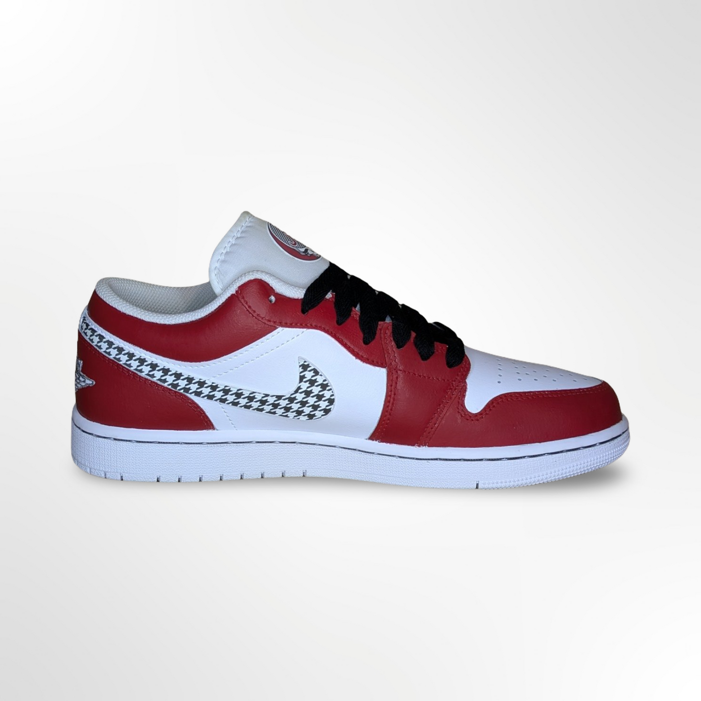‘Roll Away The Tide’ Alabama Custom Shoes - Jordan 1 Low - FREE SHIPPING