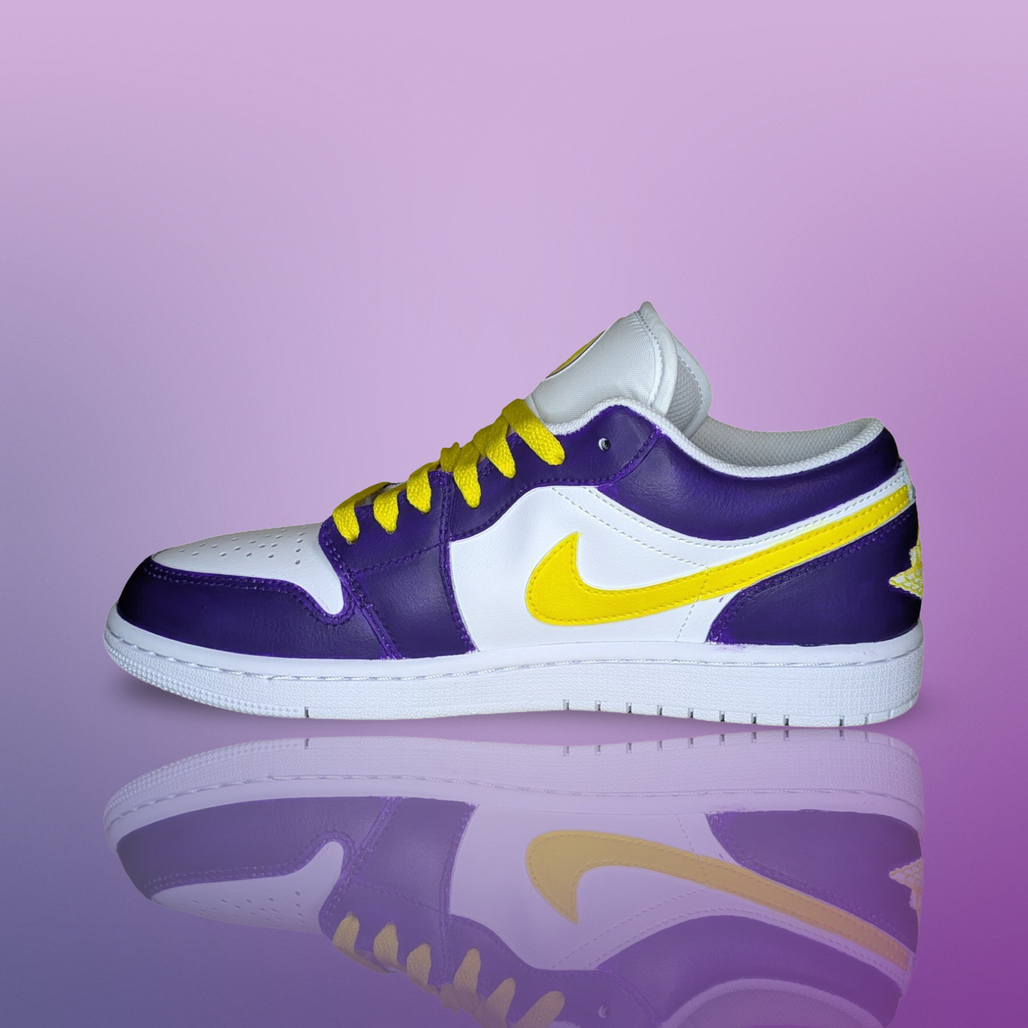 ‘Randy Miss Vikings’ Custom Shoes - Jordan 1 Low - FREE SHIPPING