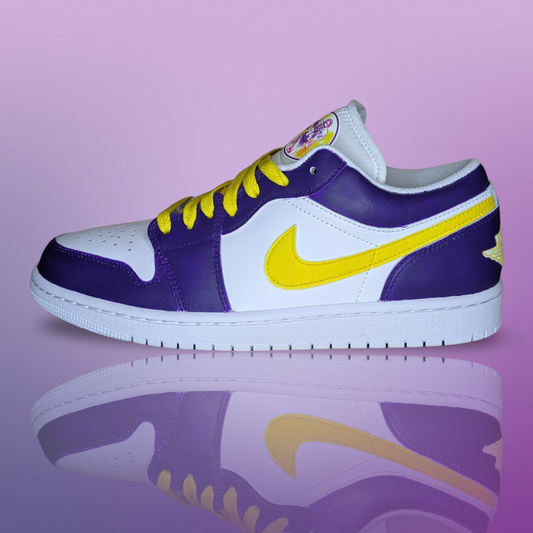 ‘Randy Miss Vikings’ Custom Shoes - Jordan 1 Low - FREE SHIPPING