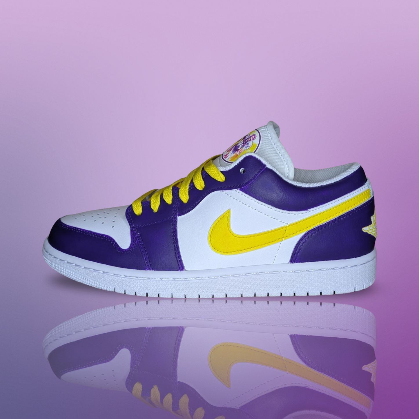 ‘Randy Miss Vikings’ Custom Shoes - Jordan 1 Low - FREE SHIPPING