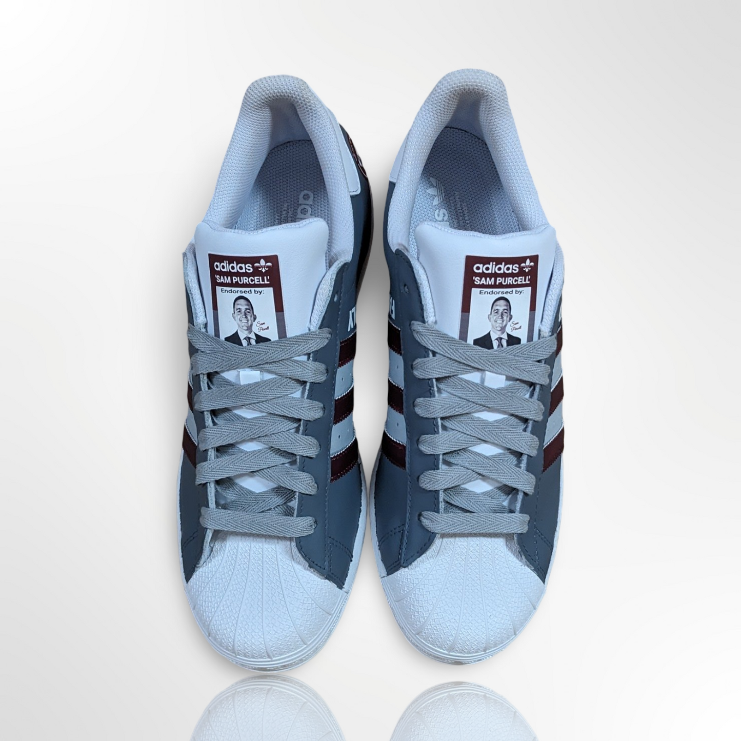 Mississippi State Custom Shoes - Superstar Shell Toe - FREE SHIPPING