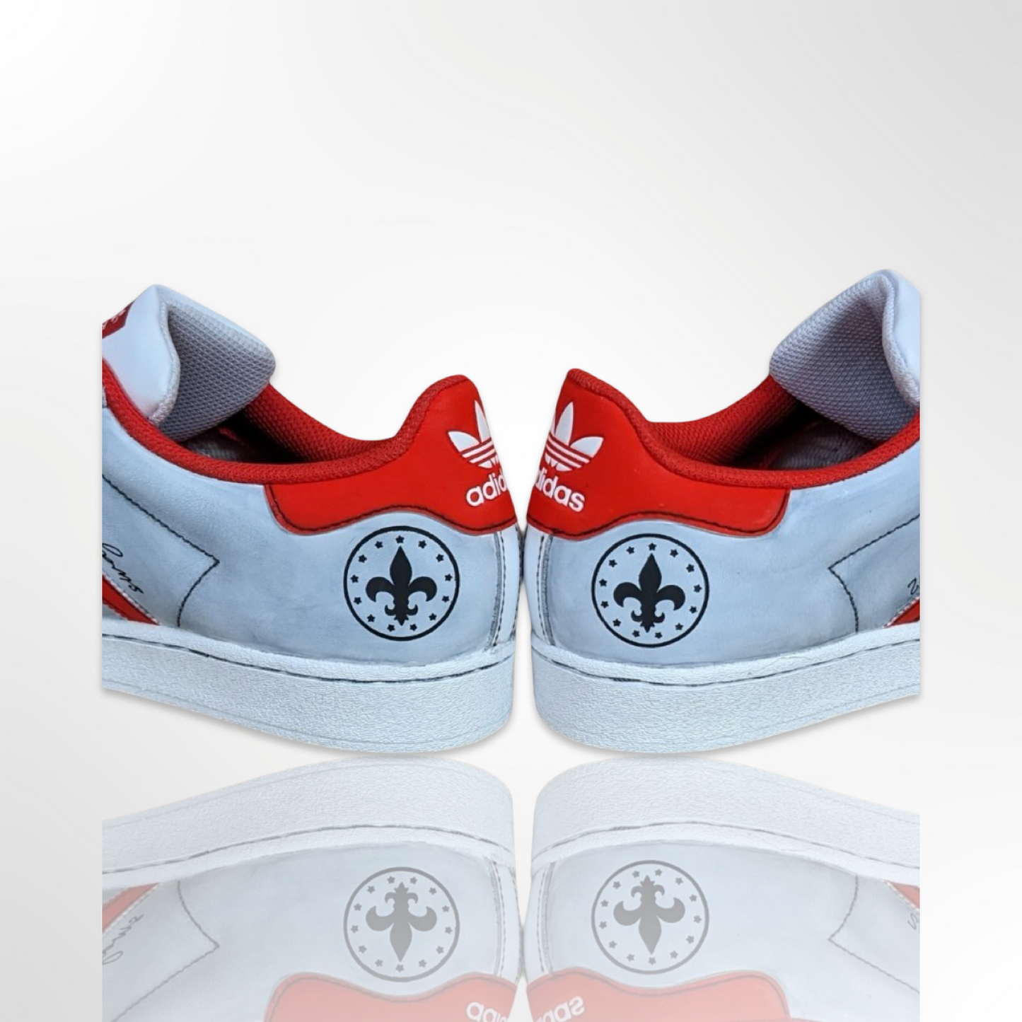 UofL University of Louisville "Rep My City" Custom Shoes - Adidas Superstar - FREE SHIPPING