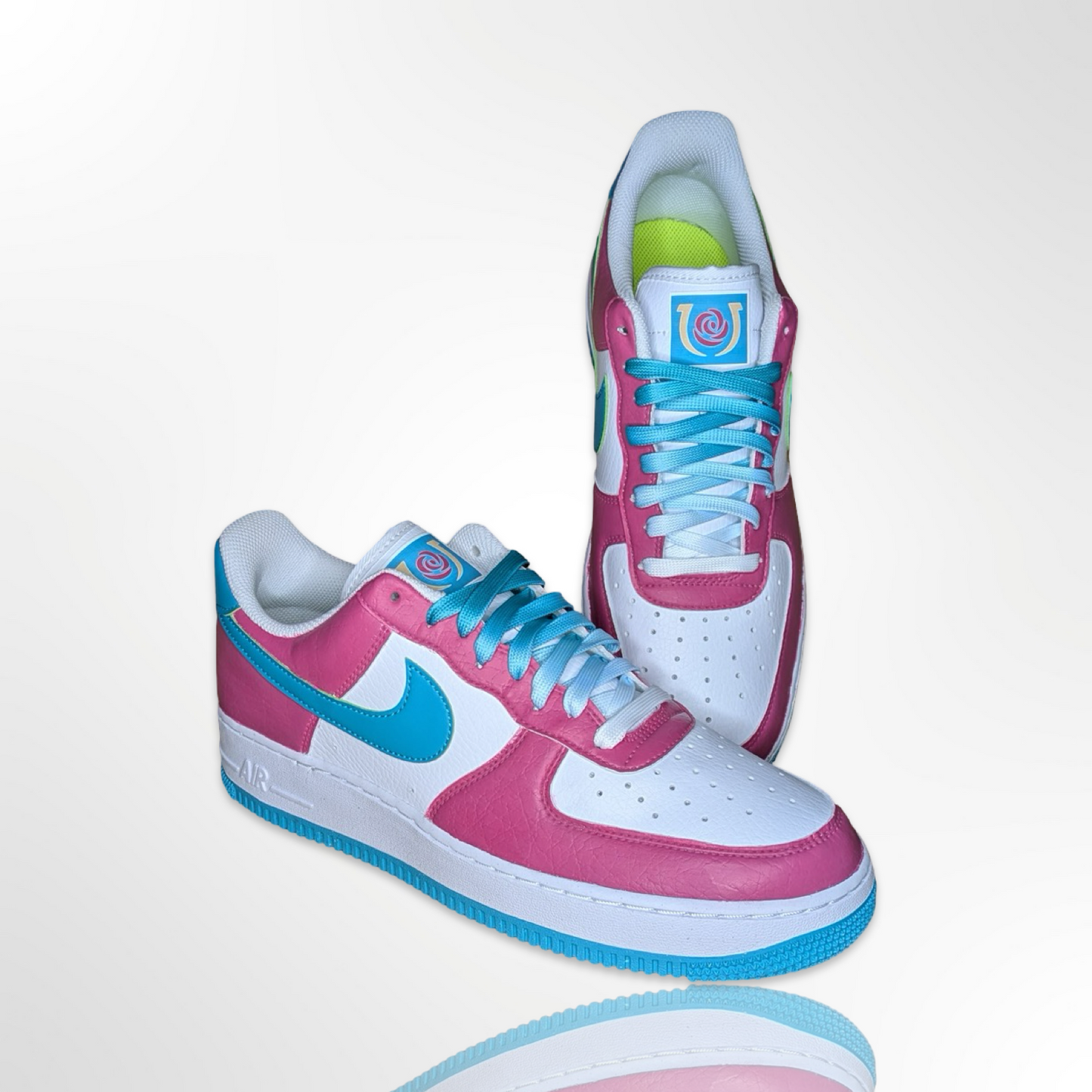 "Kentucky Derby" Custom Shoes - Nike Air Force 1 Low - FREE SHIPPING