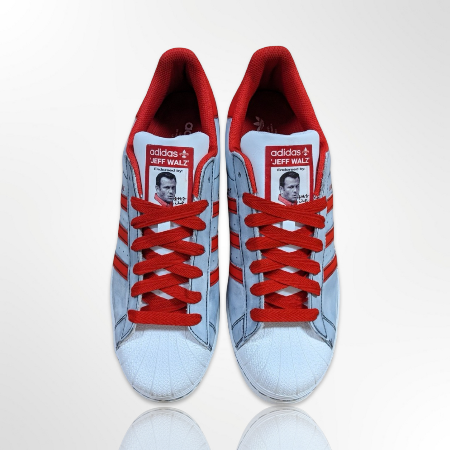 UofL University of Louisville "Rep My City" Custom Shoes - Adidas Superstar - FREE SHIPPING