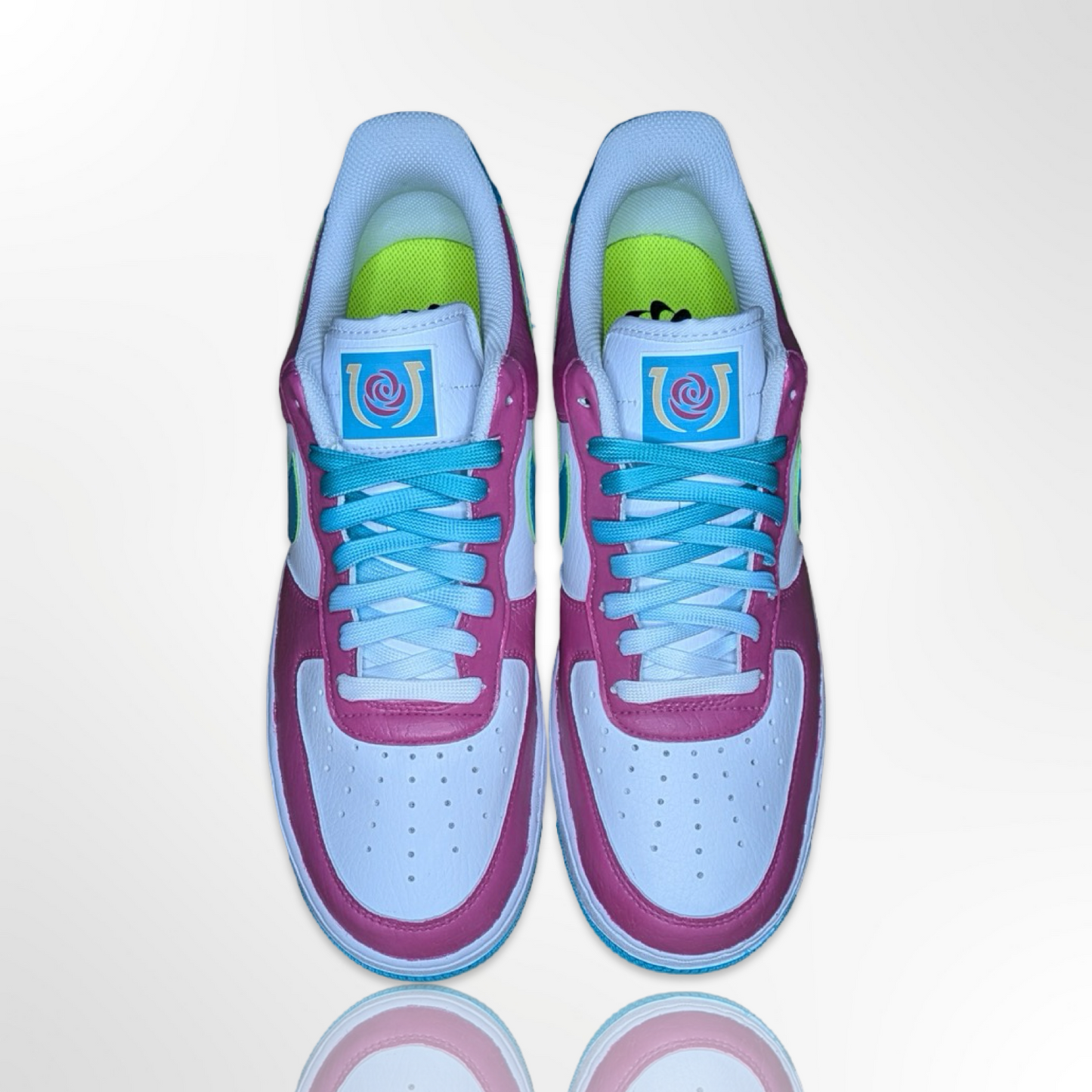 "Kentucky Derby" Custom Shoes - Nike Air Force 1 Low - FREE SHIPPING
