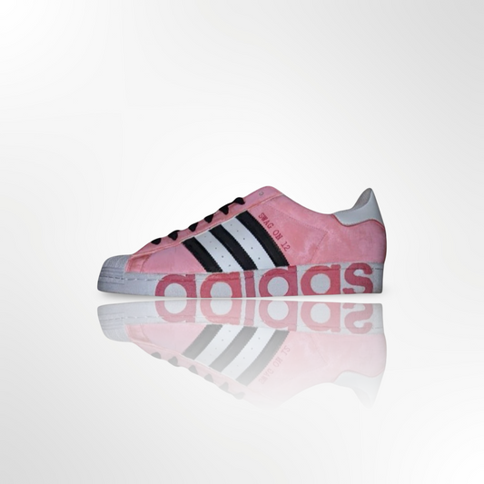 UofL University of Louisville Breast Cancer Awareness Custom Shoes- Adidas Superstar - FREE SHIPPING