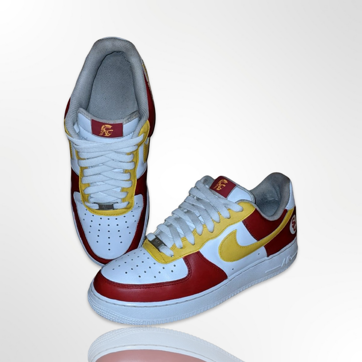 USC Custom Shoes - Nike Air Force 1 Low - FREE SHIPPING