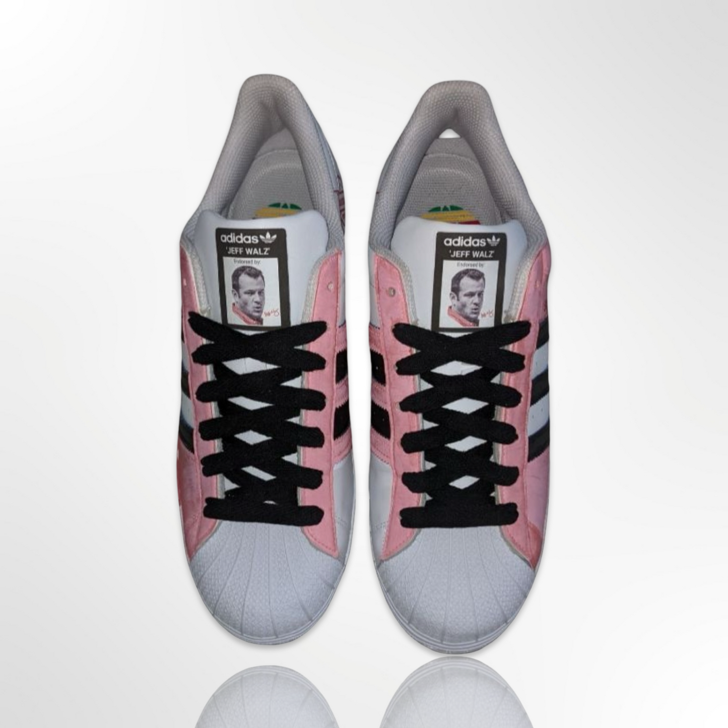 UofL University of Louisville Breast Cancer Awareness Custom Shoes- Adidas Superstar - FREE SHIPPING