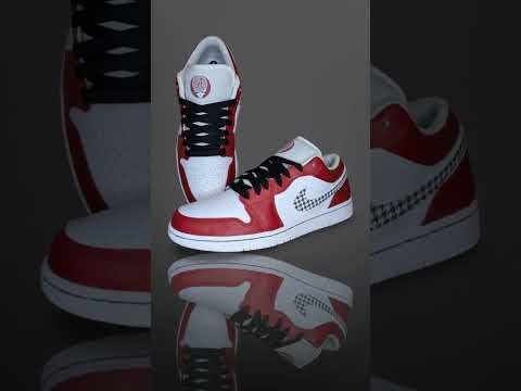 ‘Roll Away The Tide’ Alabama Custom Shoes - Jordan 1 Low - FREE SHIPPING